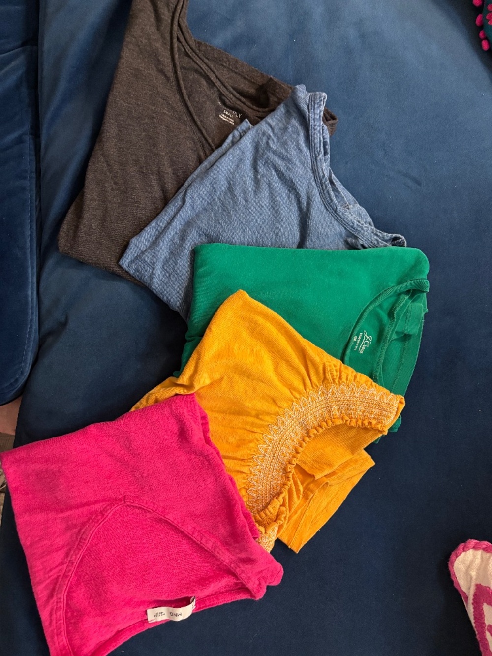 5 Solid T-Shirts